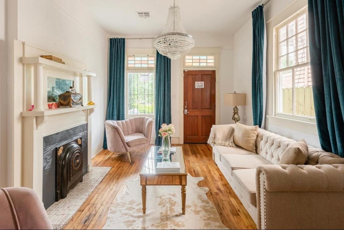 Elegant Renovated House With Relaxing Courtyard Villa New Orleans Exteriör bild